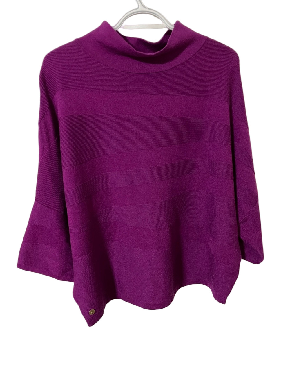 Joseph Ribkoff Magenta Funnel Neck Sweater Size Large